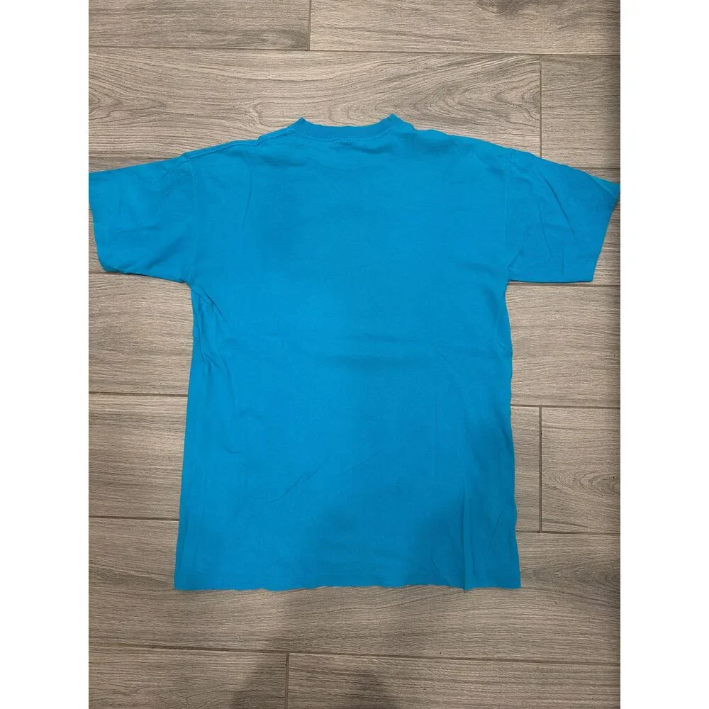 1992 Fred Flintstone Blue Hanna Barbara Universal Studios‎ T-Shirt Large